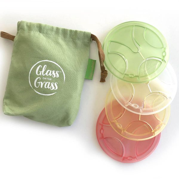 Picture of GLASS ON THE GRASS PICNIC COASTERS