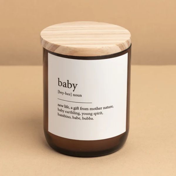 Picture of COMMONFOLK DICTIONARY MEANING BABY CANDLE