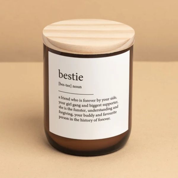 Picture of COMMONFOLK DICTIONARY MEANING BESTIE CANDLE