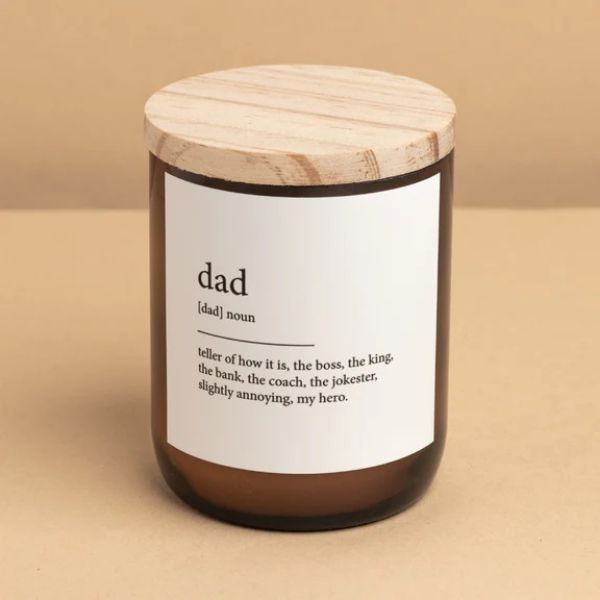 Picture of COMMONFOLK DICTIONARY MEANING DAD CANDLE