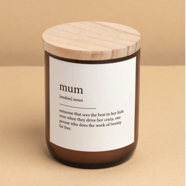 Picture of COMMONFOLK DICTIONARY MEANING MUM CANDLE