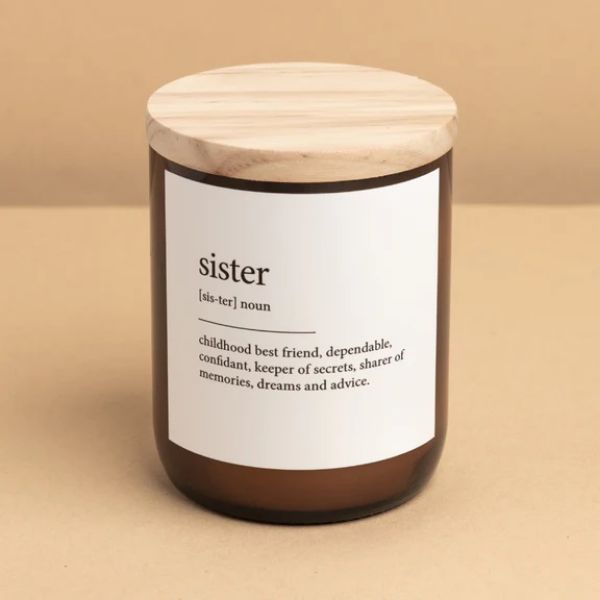 Picture of COMMONFOLK DICTIONARY MEANING SISTER CANDLE