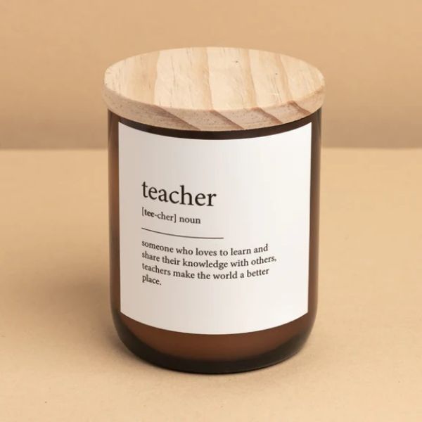 Picture of COMMONFOLK DICTIONARY MEANING TEACHER CANDLE